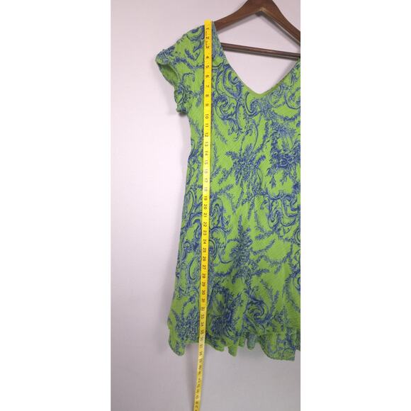 Alegria Sorrento Italy Floral Stretch Dress Boho Resort Style Made in Italy S/M - Picture 4 of 11